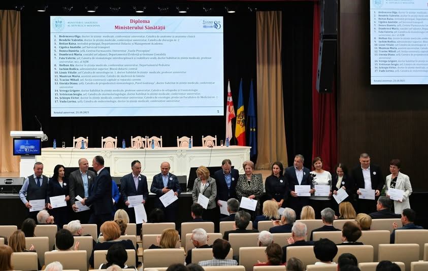 aniversare USMF„Nicolae Testemițanu”